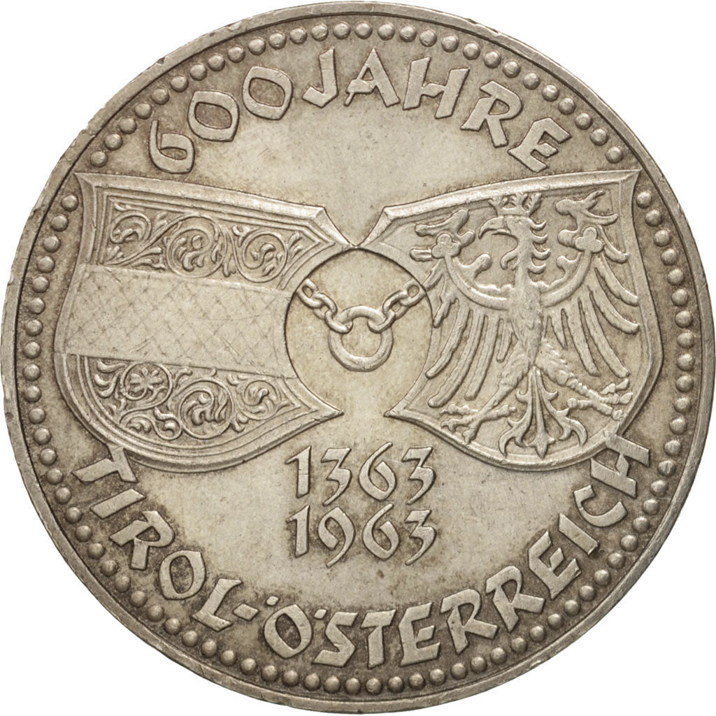 Austria, 50 Schilling, 1963, AU(50-53), Silver, KM:2894