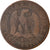 Moneda, Francia, Napoleon III, Napoléon III, 5 Centimes, 1856, Bordeaux, BC+