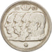 Belgium, 100 Francs, 100 Frank, 1951, EF(40-45), Silver, KM:139.1