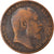 Moneda, Gran Bretaña, Edward VII, Penny, 1902, BC+, Bronce, KM:794.1