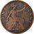 Moneda, Gran Bretaña, Edward VII, Penny, 1902, BC+, Bronce, KM:794.1