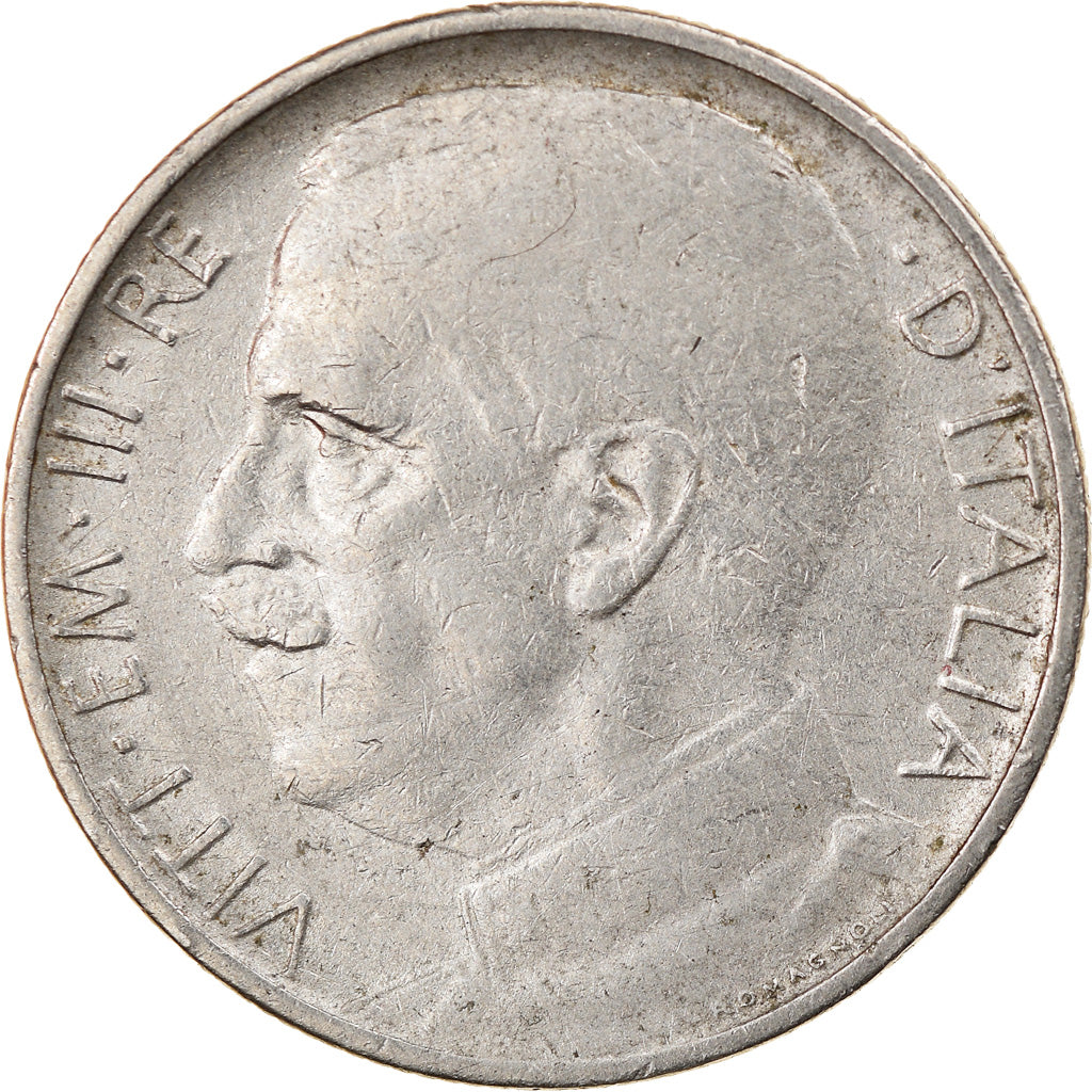 Monnaie, Italie, Vittorio Emanuele III, 50 Centesimi, 1920, Rome, TTB, Nickel