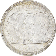 Coin, Belgium, 100 Francs, 100 Frank, 1948, AU(50-53), Silver, KM:138.1