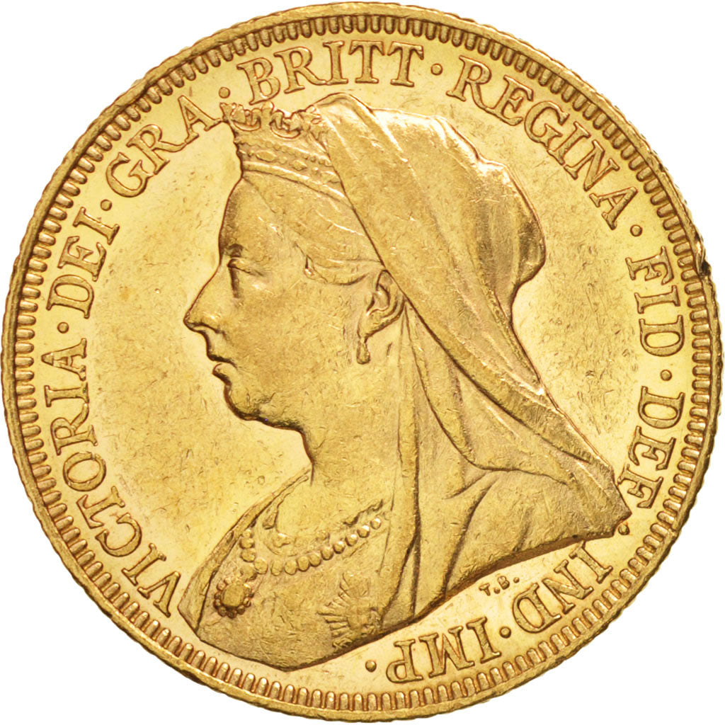 Australia, Victoria, Sovereign, 1895, Melbourne, AU(50-53), Gold, KM:13