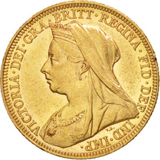 Australia, Victoria, Sovereign, 1895, Melbourne, AU(50-53), Gold, KM:13