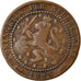 Moneta, Paesi Bassi, William III, Cent, 1883, MB, Bronzo, KM:107.1