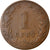 Moneta, Holandia, William III, Cent, 1883, VF(20-25), Bronze, KM:107.1