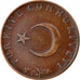 Coin, Turkey, 10 Kurus, 1963, EF(40-45), Bronze, KM:891.1