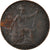 Moneda, Gran Bretaña, George V, Farthing, 1911, BC+, Bronce, KM:808.1