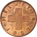 Monnaie, Suisse, 2 Rappen, 1957, Bern, TB+, Bronze, KM:47