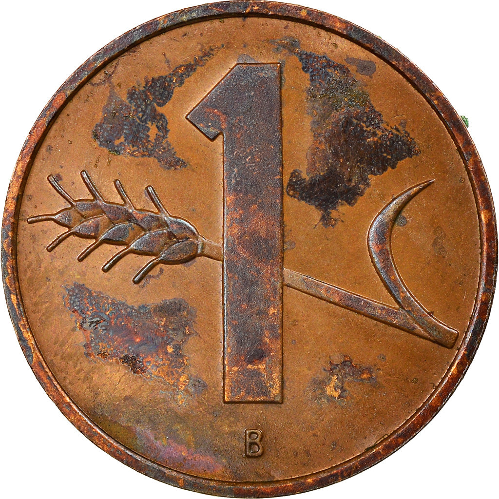 Coin, Switzerland, Rappen, 1986, Bern, EF(40-45), Bronze, KM:46