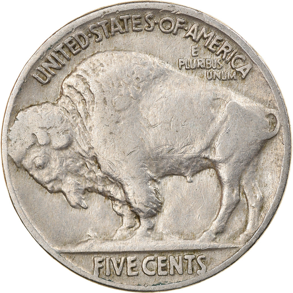 Moneta, Stati Uniti, Buffalo Nickel, 5 Cents, 1937, U.S. Mint, Philadelphia, BB