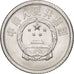 CHINA, PEOPLE'S REPUBLIC, Fen, 1982, AU(55-58), Aluminum, KM:1