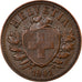 Coin, Switzerland, 2 Rappen, 1941, Bern, AU(50-53), Bronze, KM:4.2a