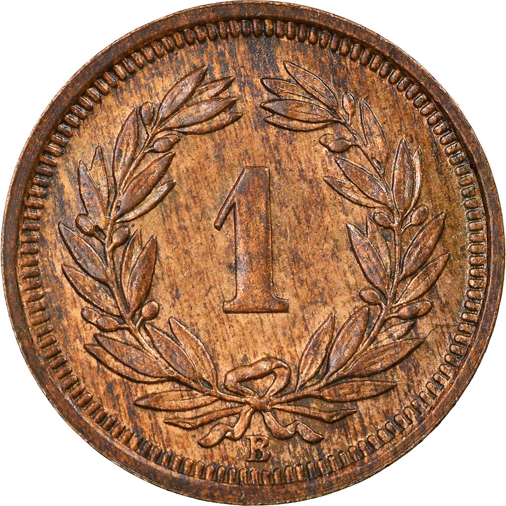 Monnaie, Suisse, Rappen, 1932, Bern, TTB+, Bronze, KM:3.2