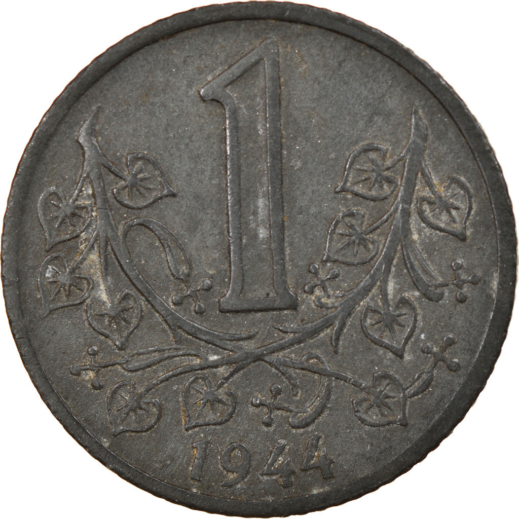 Coin, Finland, Markka, 1944, EF(40-45), Iron, KM:30b