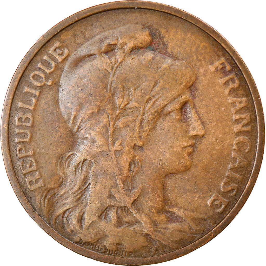 Coin, France, Dupuis, 5 Centimes, 1914, Paris, EF(40-45), Bronze, KM:842