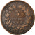 Moneda, Francia, Cérès, 5 Centimes, 1897, Paris, MBC, Bronce, KM:821.1