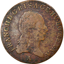 Moneta, Austria, Franz II (I), 1/2 Kreuzer, 1800, Vienne, MB+, Rame, KM:2108