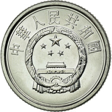 Coin, CHINA, PEOPLE'S REPUBLIC, Fen, 2006, AU(55-58), Aluminum, KM:1