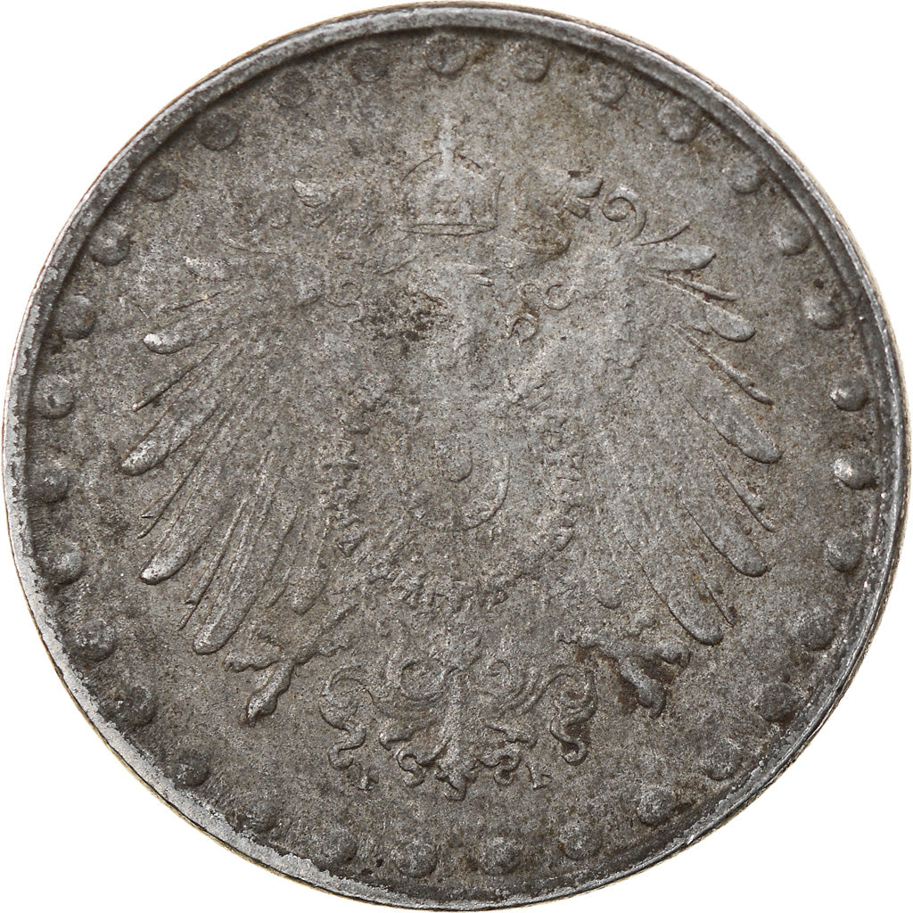 Coin, GERMANY - EMPIRE, 10 Pfennig, 1922, Stuttgart, EF(40-45), Iron, KM:20