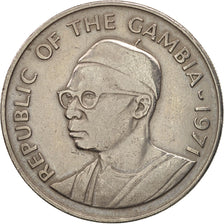GAMBIA, THE, 50 Bututs, 1971, TTB+, Copper-nickel, KM:12