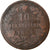 Coin, Italy, Vittorio Emanuele II, 10 Centesimi, 1866, Strasbourg, F(12-15)