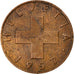 Monnaie, Suisse, Rappen, 1957, Bern, TB, Bronze, KM:46