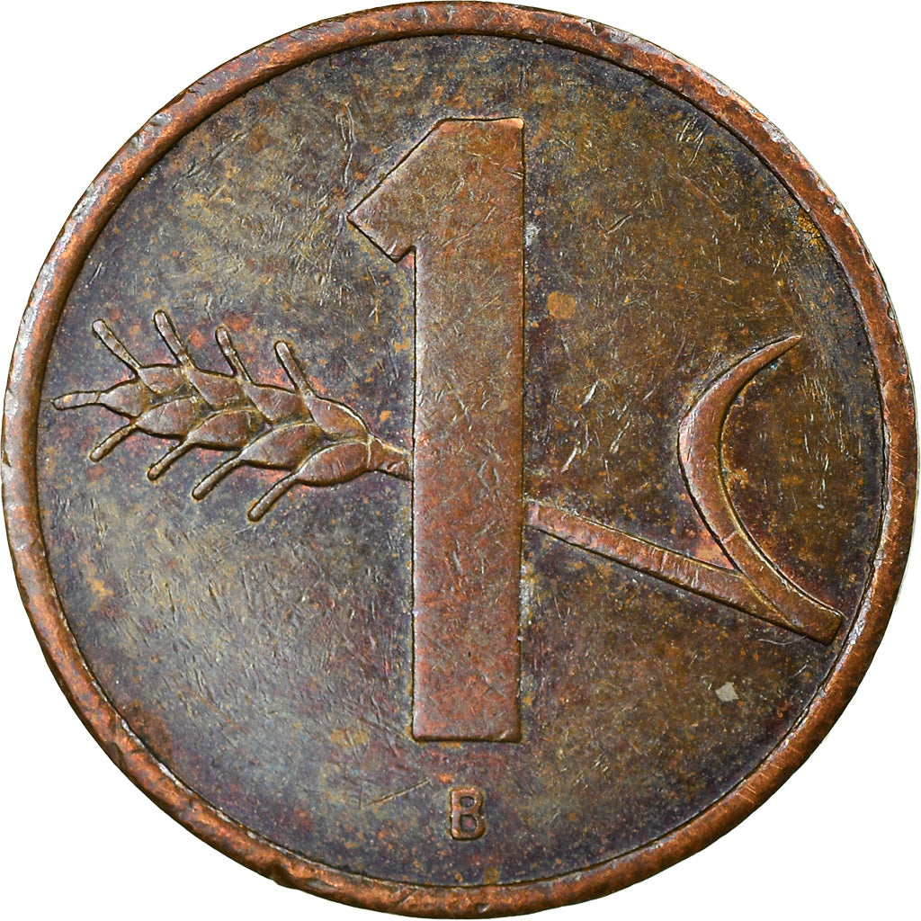 Monnaie, Suisse, Rappen, 1989, Bern, TTB, Bronze, KM:46