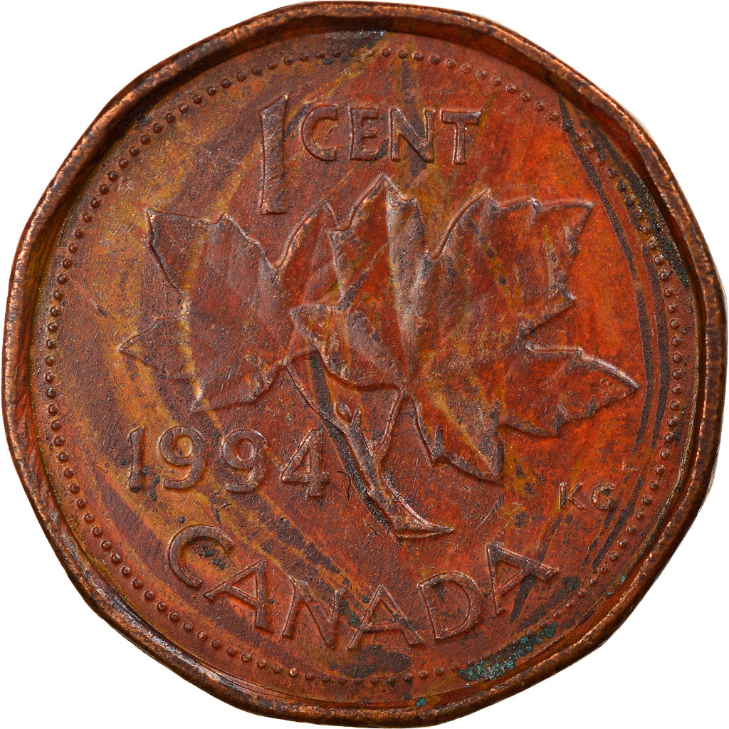 Munten, Canada, Elizabeth II, Cent, 1994, Royal Canadian Mint, Ottawa, FR+
