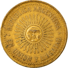Coin, Argentina, 5 Centavos, 1992, EF(40-45), Aluminum-Bronze, KM:109