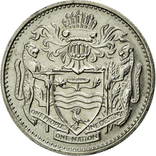 Coin, Guyana, 25 Cents, 1989, AU(55-58), Copper-nickel, KM:34