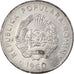 Moneda, Rumanía, 25 Bani, 1960, MBC, Níquel recubierto de acero, KM:88