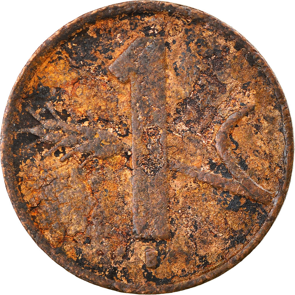 Monnaie, Suisse, Rappen, 1949, Bern, B+, Zinc, KM:3a