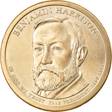 Moneta, Stati Uniti, Dollar, 2012, U.S. Mint, Philadelphia, Benjamin Harrison