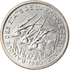 Monnaie, États de l'Afrique centrale, 50 Francs, 1980, Paris, TTB, Nickel