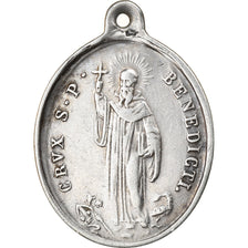 France, Medal, Saint Benoît, Religions & beliefs, AU(50-53), Silver