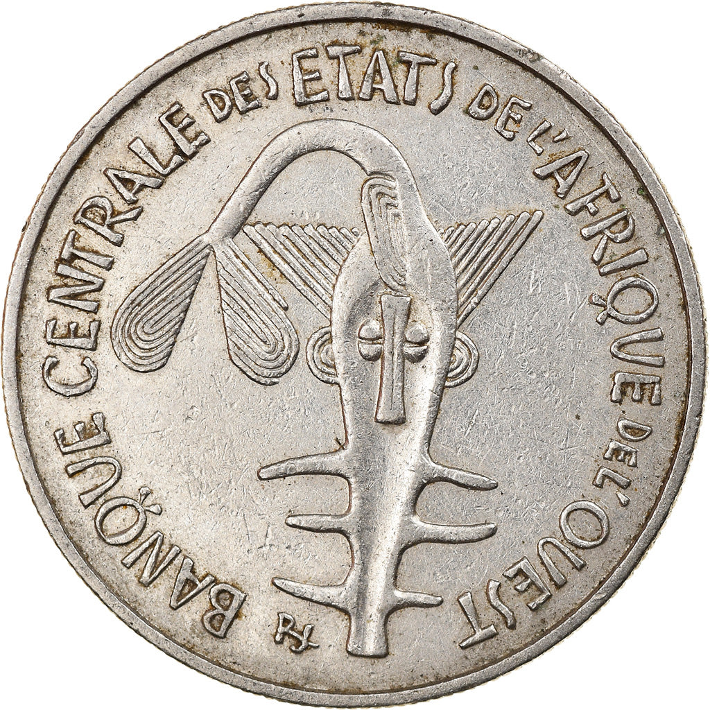 Moneta, Stati dell'Africa occidentale, 100 Francs, 1968, BB, Nichel, KM:4