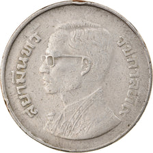 Münze, Thailand, Rama IX, 5 Baht, 1979, S+, Copper-Nickel Clad Copper, KM:111