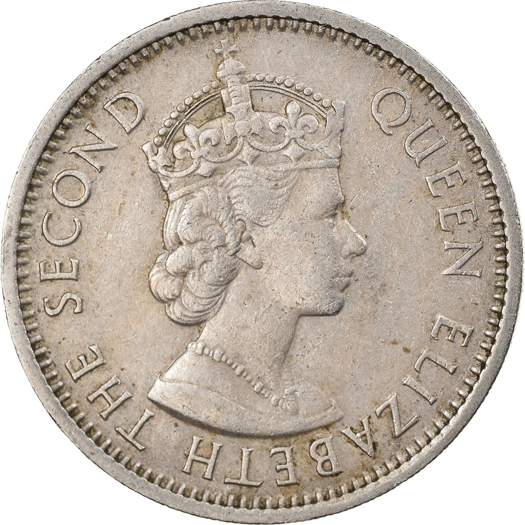 Monnaie, Nigéria, Elizabeth II, Shilling, 1961, TTB, Copper-nickel, KM:5