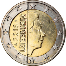 Luxembourg, 2 Euro, 2013, Utrecht, MS(63), Bi-Metallic, KM:New