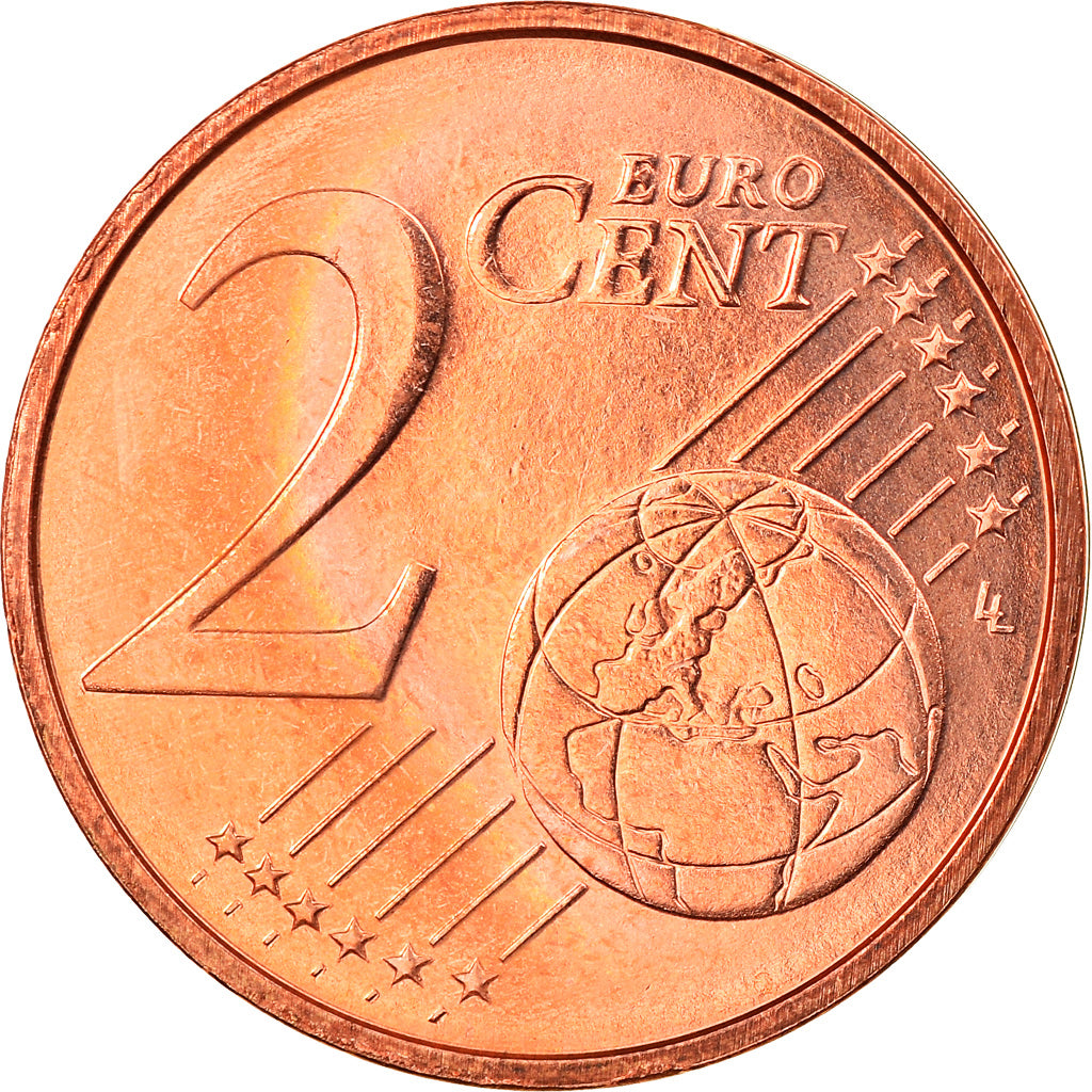 Luxemburgo, 2 Euro Cent, 2011, SC, Cobre chapado en acero, KM:76