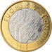 Finlandia, 5 Euro, 2011, Vantaa, AU(55-58), Bimetaliczny, KM:160