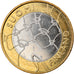 Finlandia, 5 Euro, 2011, Vantaa, AU(55-58), Bimetaliczny, KM:161