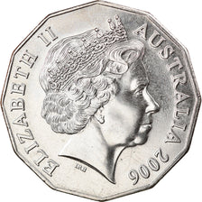 Coin, Australia, 50 Cents, 2006, Shooting, AU(55-58), Copper-nickel, KM:772