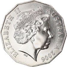 Coin, Australia, 50 Cents, 2006, Weightlifting, AU(55-58), Copper-nickel, KM:773