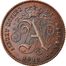 Coin, Belgium, Centime, 1912, AU(55-58), Copper, KM:77