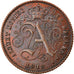 Coin, Belgium, Centime, 1912, AU(55-58), Copper, KM:77
