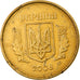 Moneta, Ucraina, 10 Kopiyok, 2008, Kyiv, MB+, Alluminio-bronzo, KM:1.1b