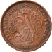 Moneda, Bélgica, Albert I, 2 Centimes, 1912, BC+, Cobre, KM:64